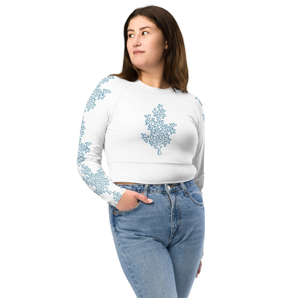 Carragín Creme of the Beach Crop Top