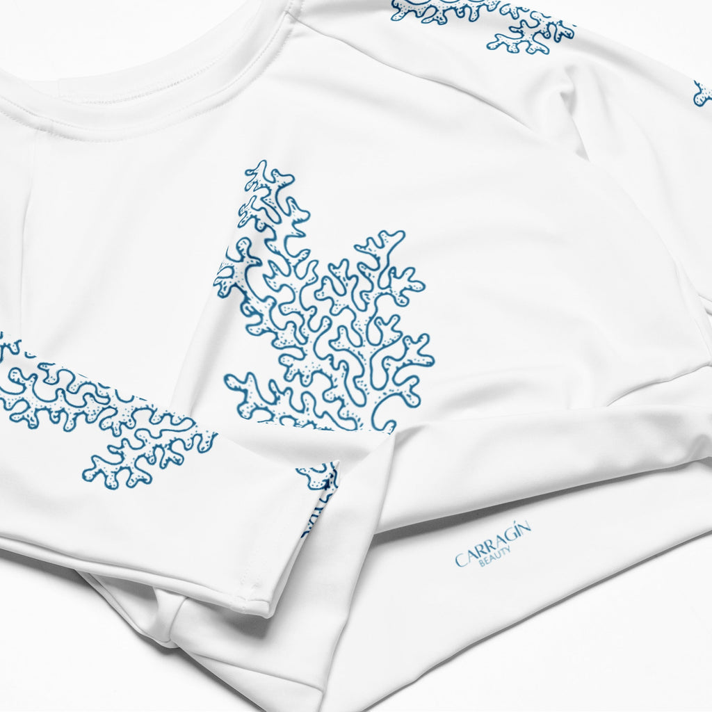 Carragín Creme of the Beach Crop Top
