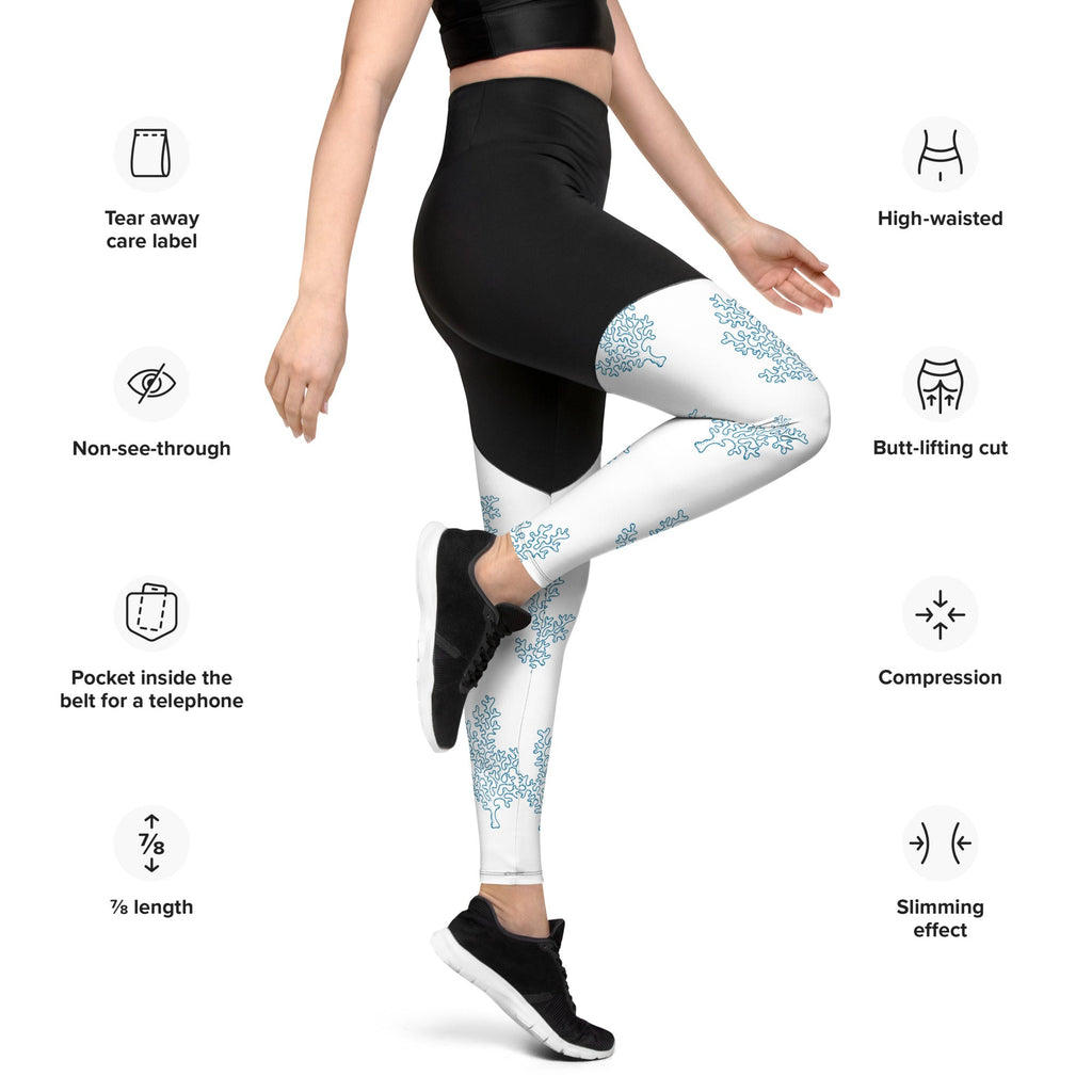 Carragín Signature Sea Sports Leggings